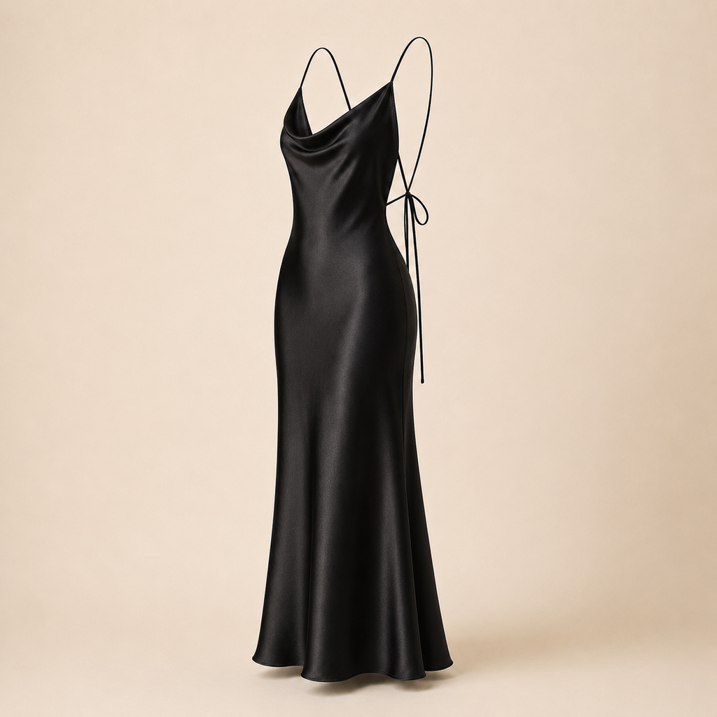 Backless Slip Dress