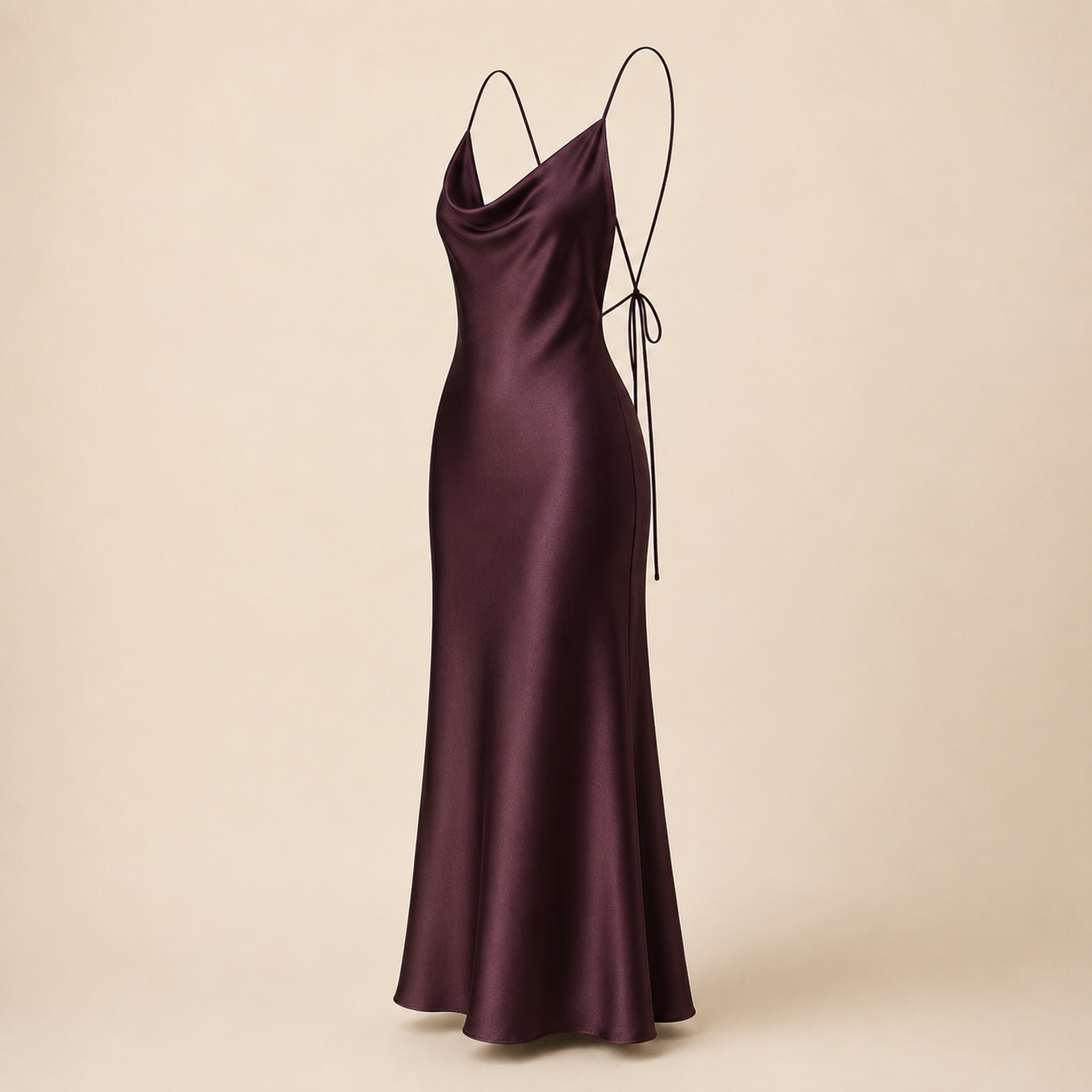 Backless Slip Dress