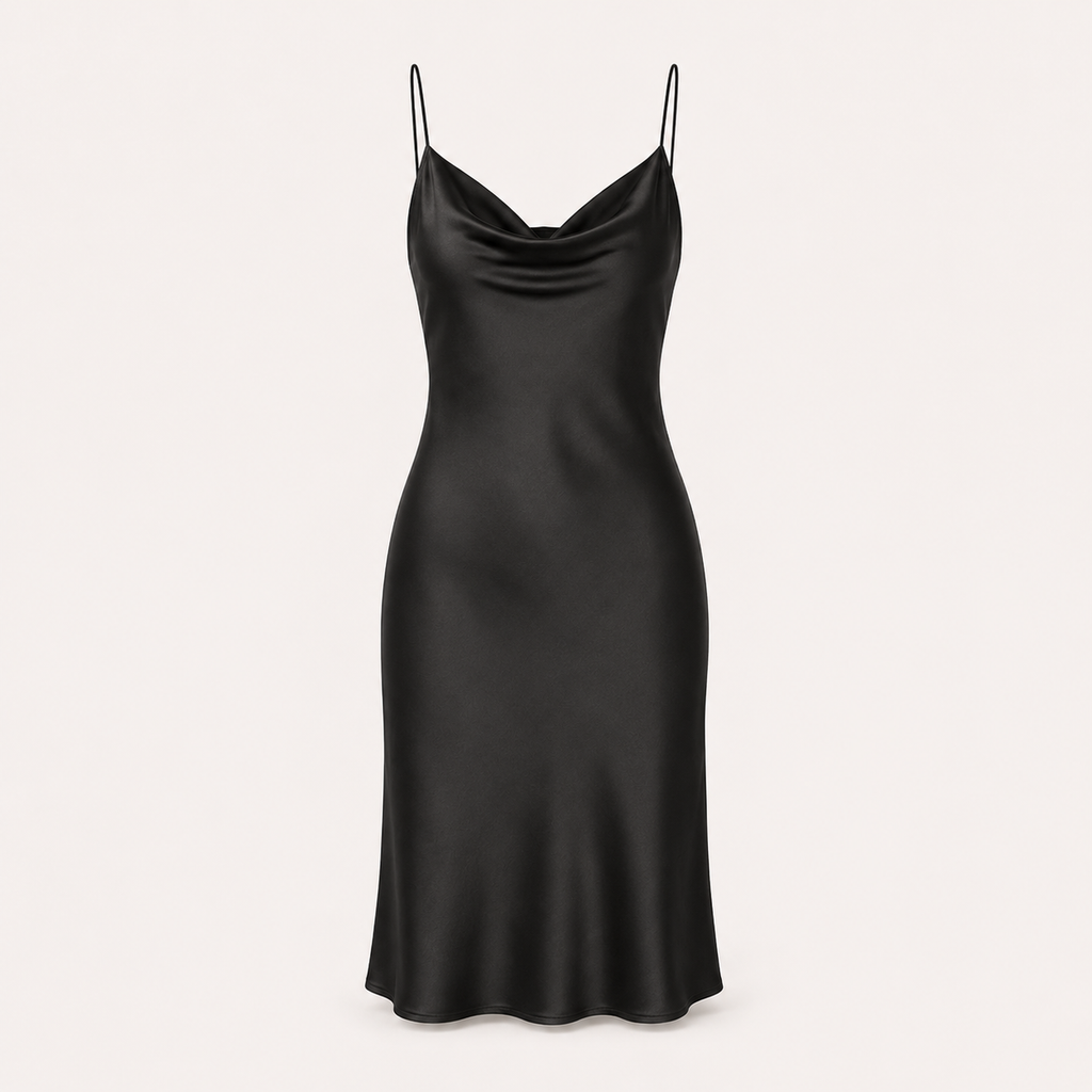 Satin Evening Dress