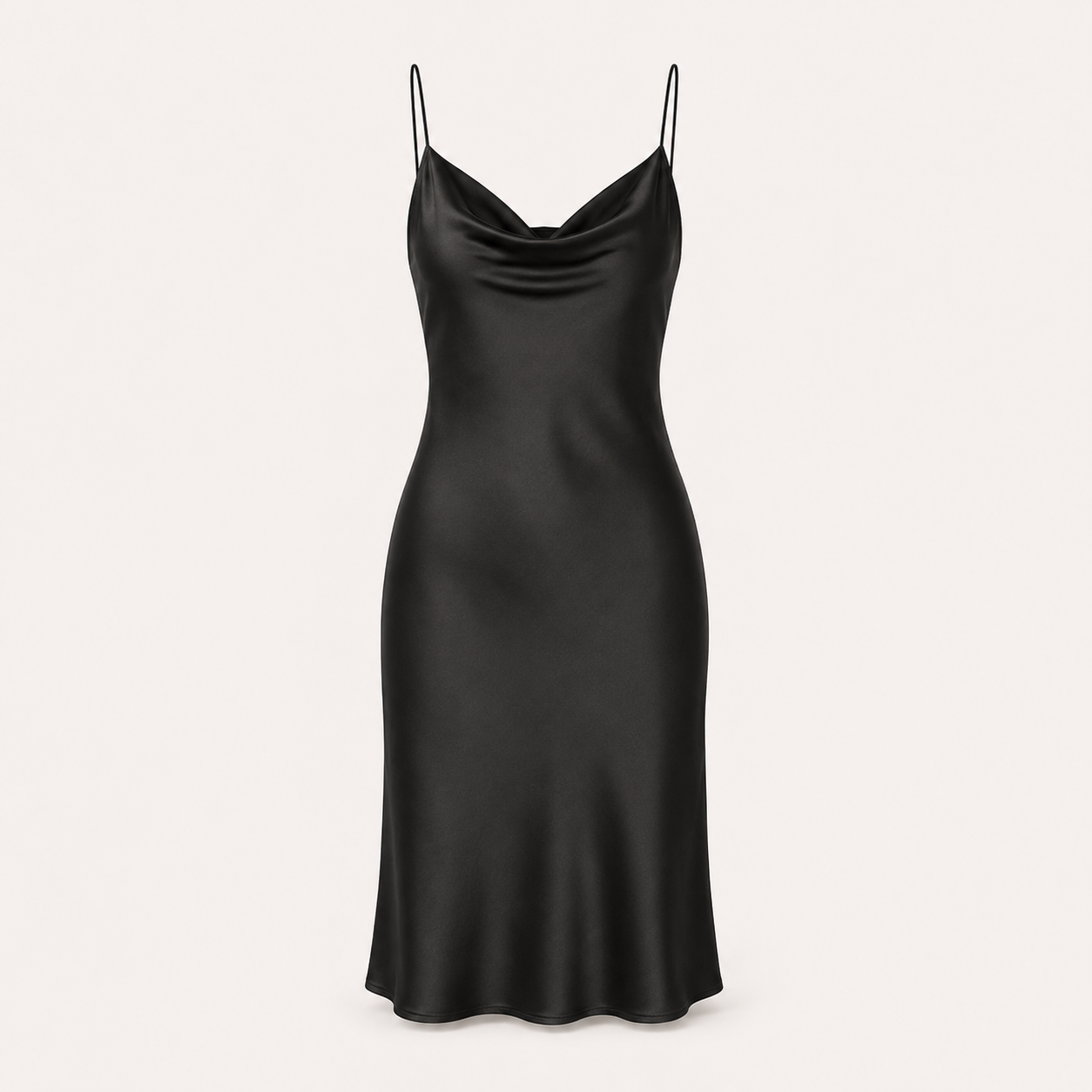 Satin Evening Dress