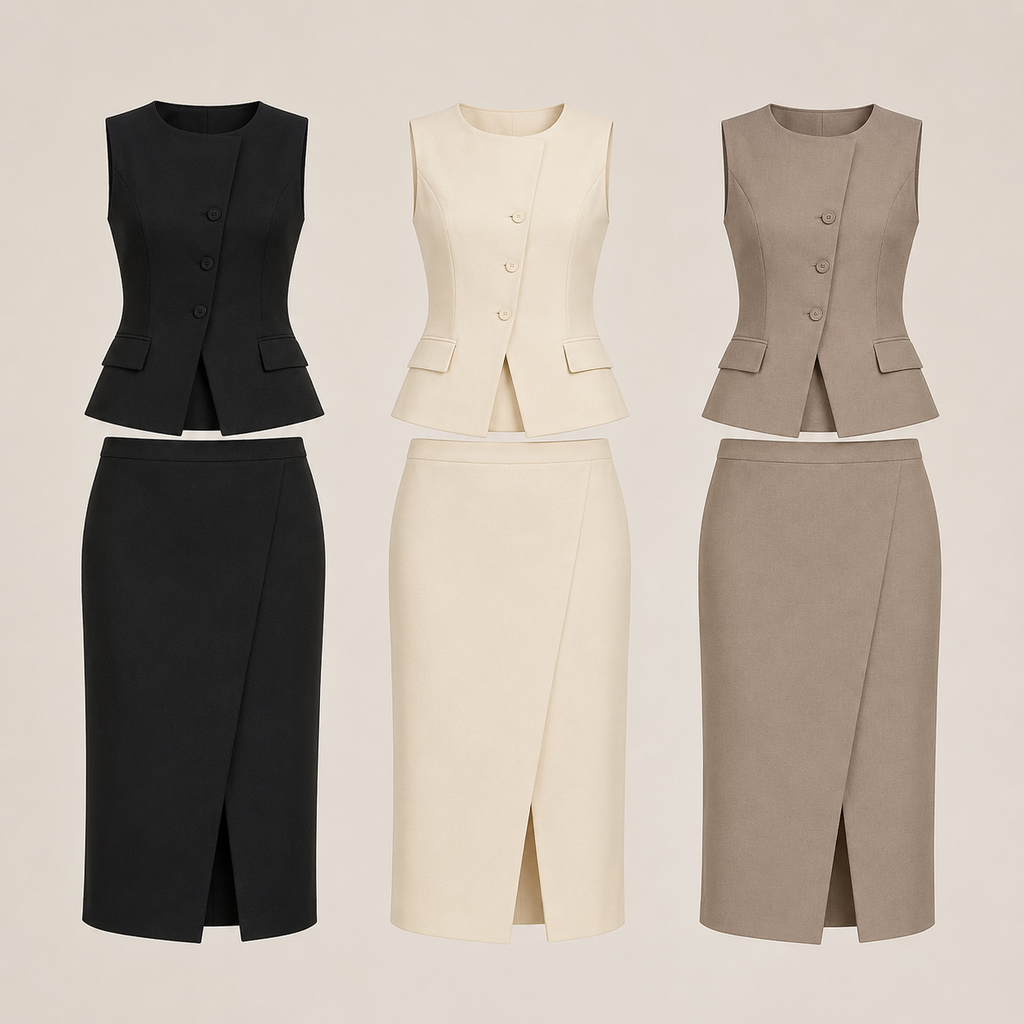 Tailored Top & Skirt Co-ord Set