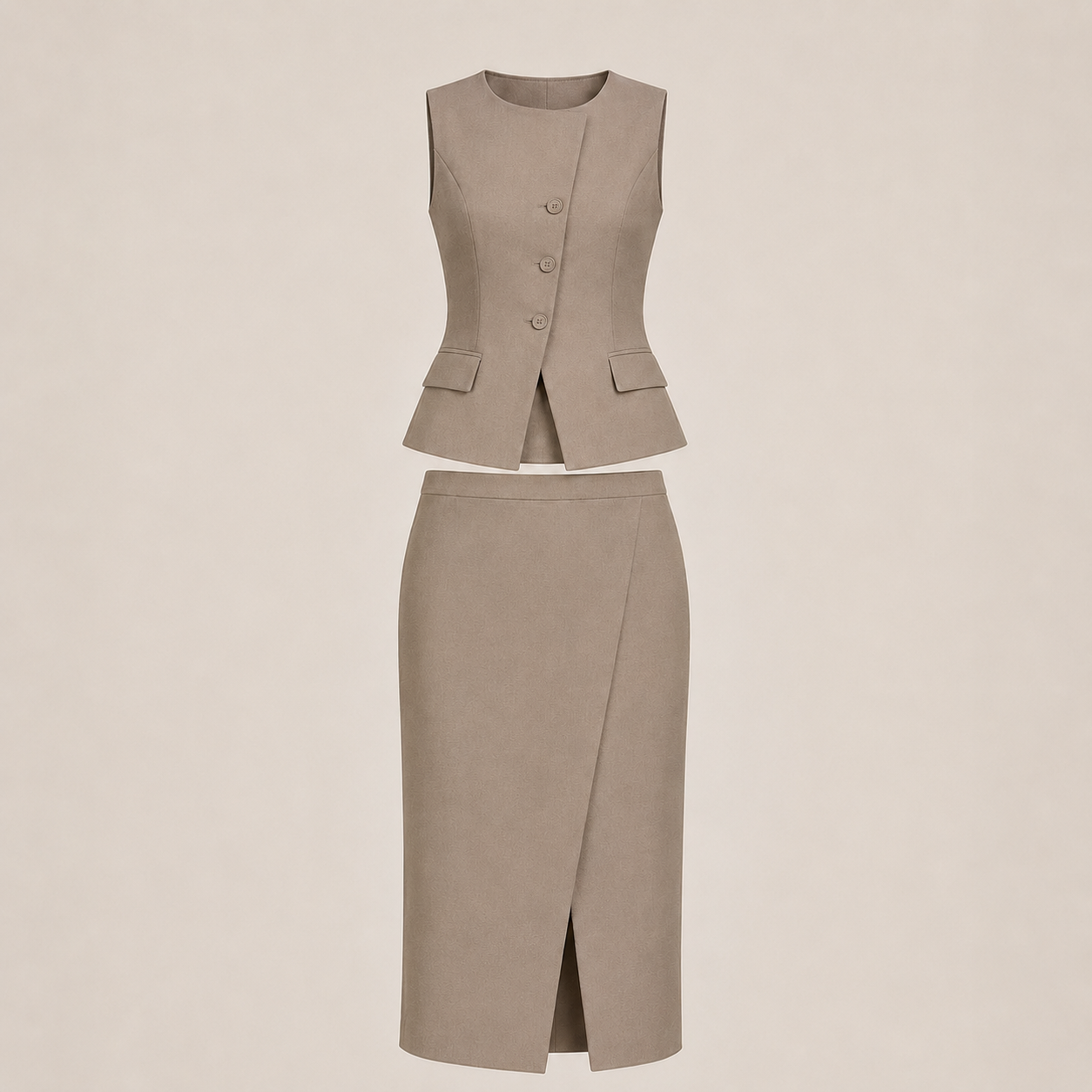 Tailored Top & Skirt Co-ord Set