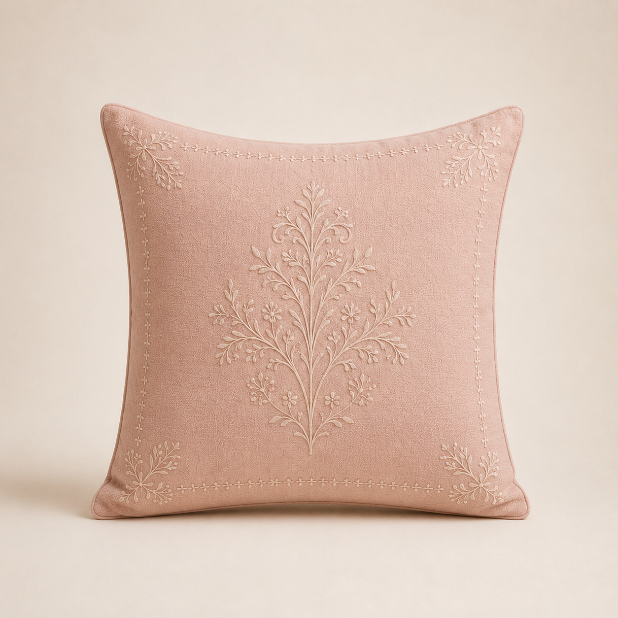 Embroidered Cushion Cover