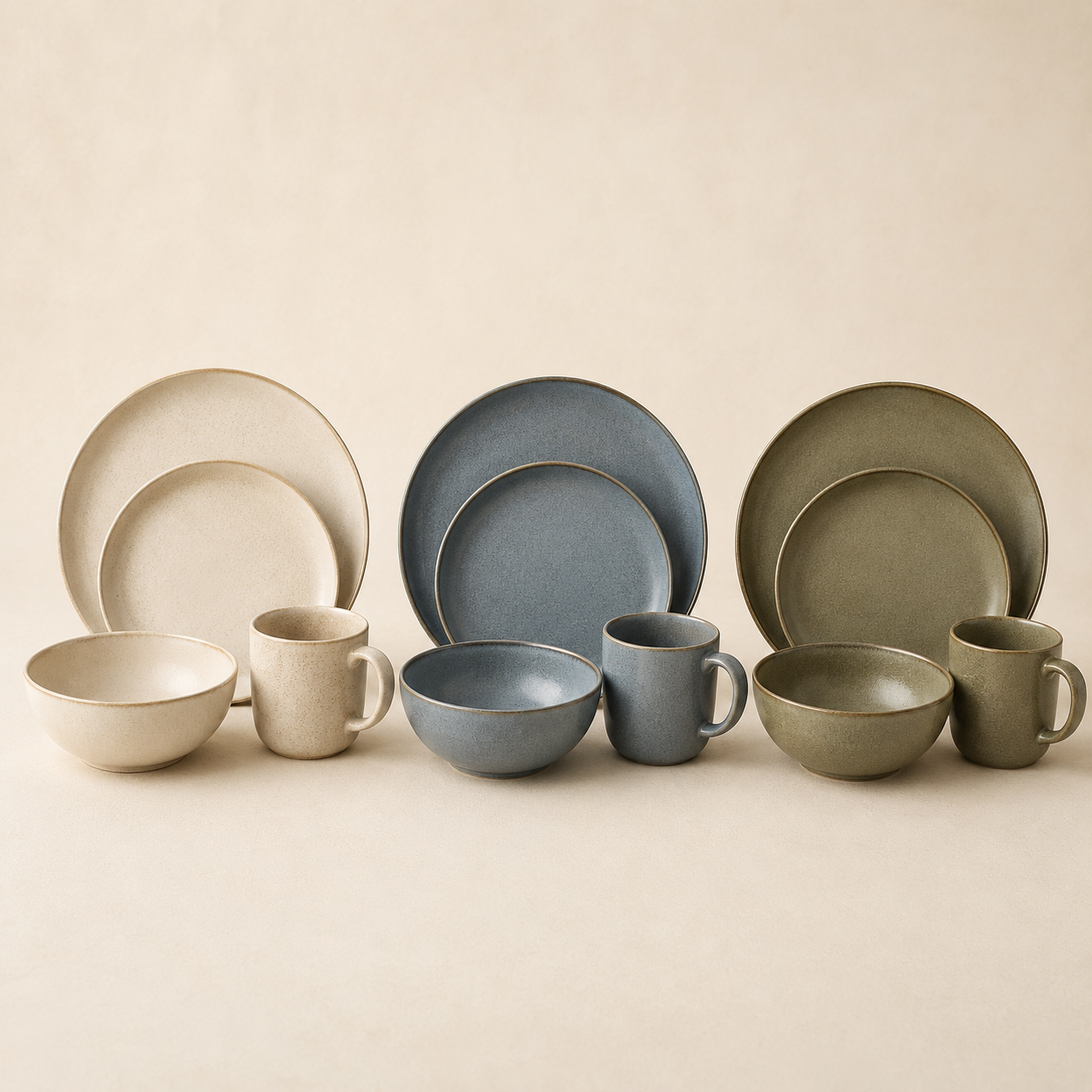 Stoneware Dinner Set