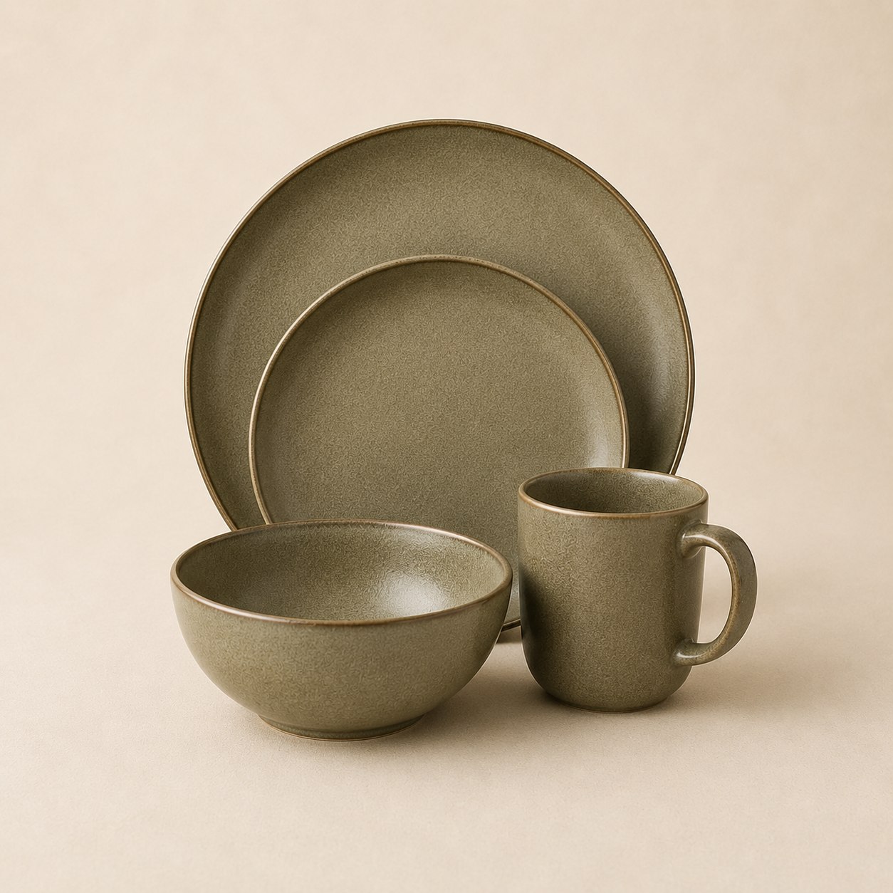Stoneware Dinner Set