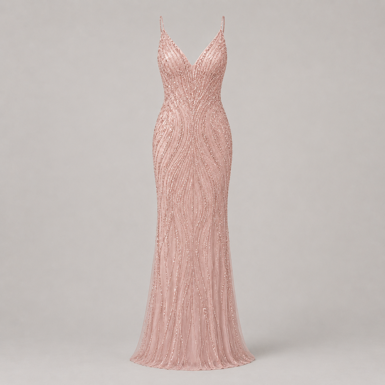 Embellished Evening Dress
