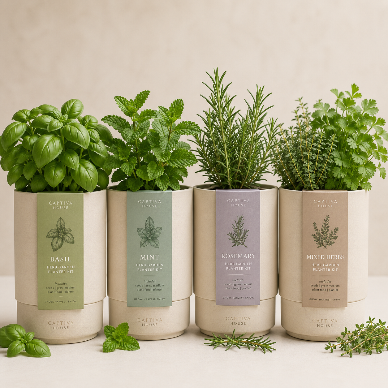 Herb Garden Planter Kit