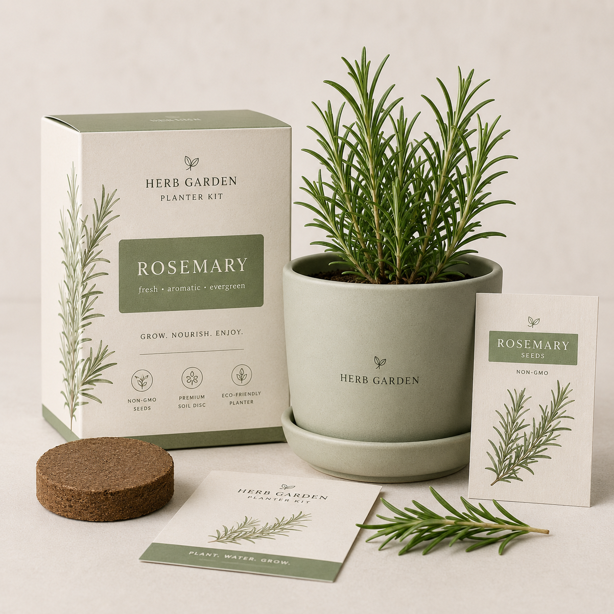 Herb Garden Planter Kit
