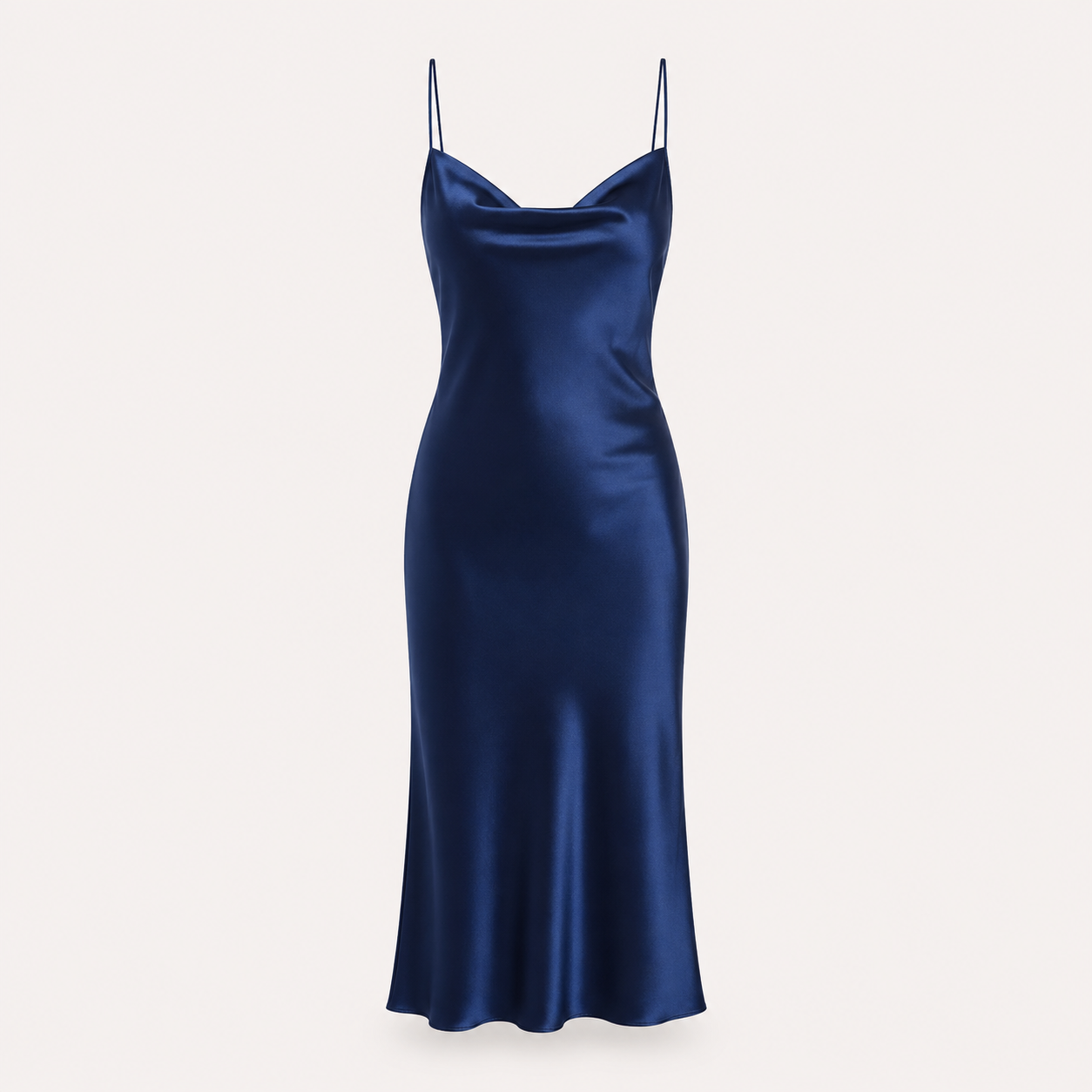 Satin Evening Dress