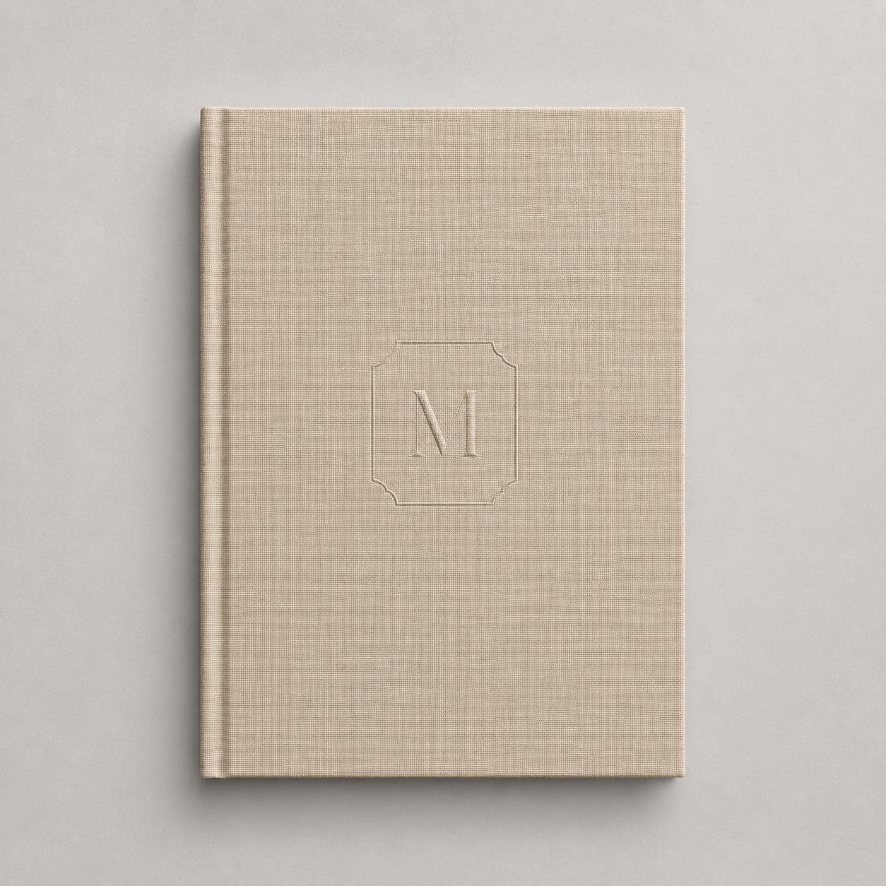 Monogrammed Notebook