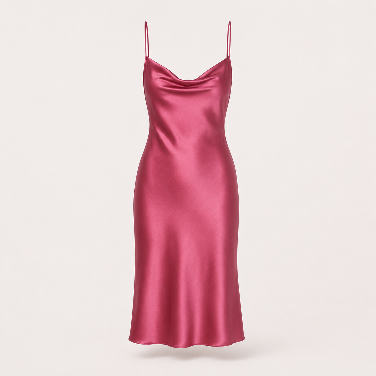 Satin Evening Dress