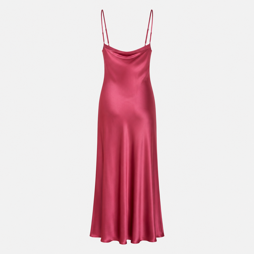 Satin Evening Dress