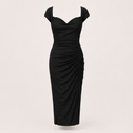 Ruched Midi Dress