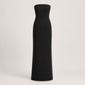 Strapless Column Dress