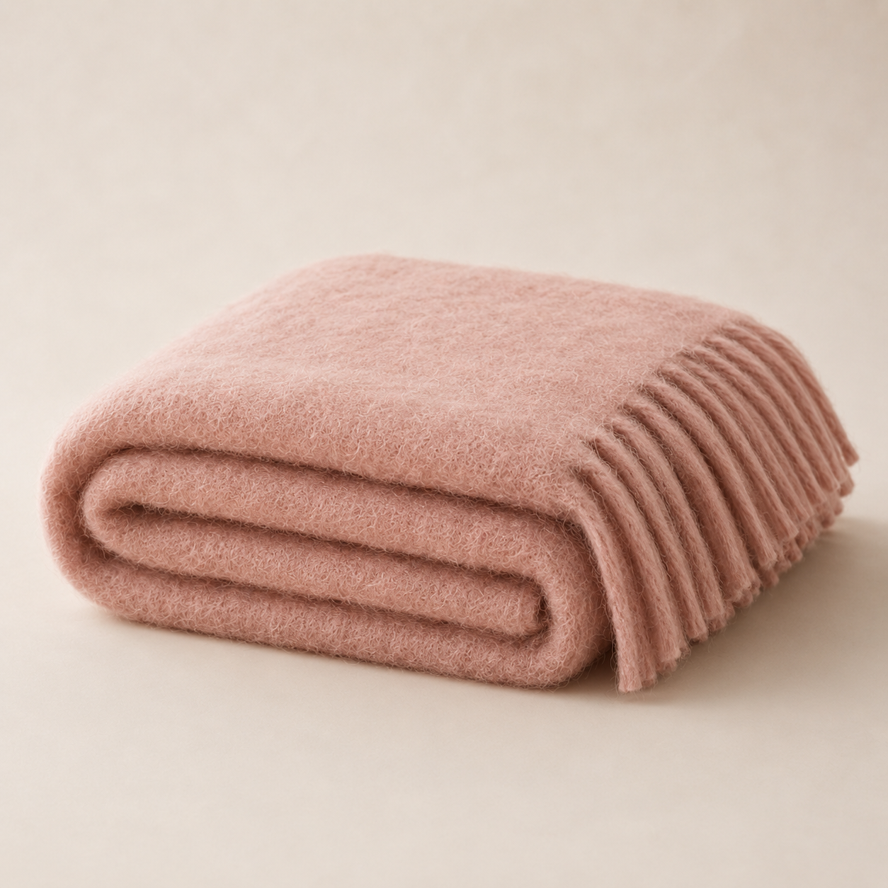 Mohair-Style Throw Blanket