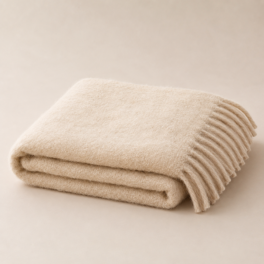 Mohair-Style Throw Blanket